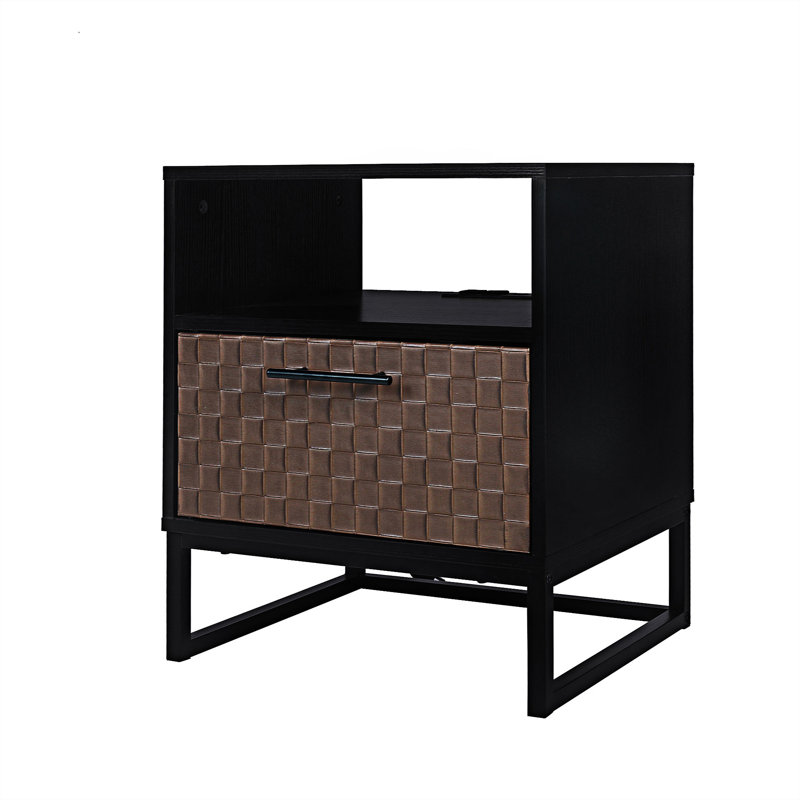 18.78'' W Particle Board / Chipboard Nightstand