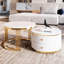 Table basse gigogne 2 tiroirs Elegant Grace