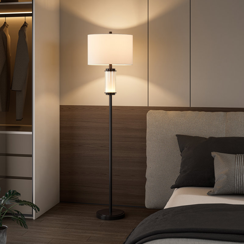 62.5” Floor Lamp With Integrated Night Light