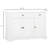 Kitchen Cabinet With 2 Drawers And Adjustable Shelves, White For Sideboard Storage Sideboard, Modern Shelving Efficient Home