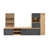 Oak Artisan/Anthracite selected