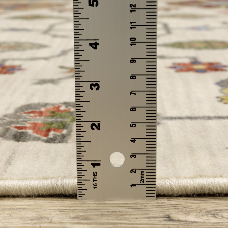 Markeya Floral Indoor Rug, Rectangle 7'10" x 10'10"