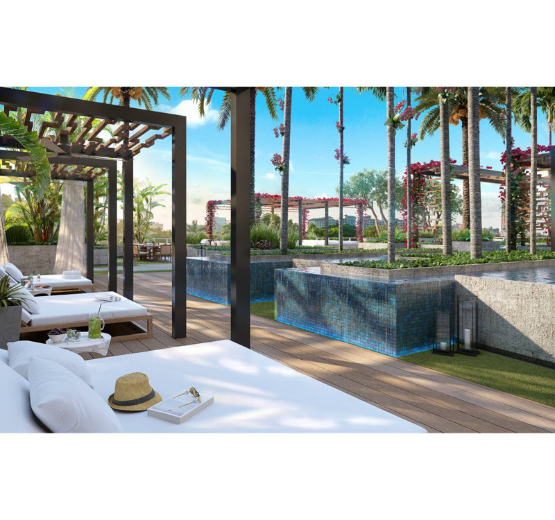 Caldas Double Chaise Lounge