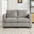 Chenille gris pâle