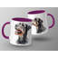 Distinctive Schnauzer Dog Art Illustration 11oz Coffee Mug-936158213-936158212
