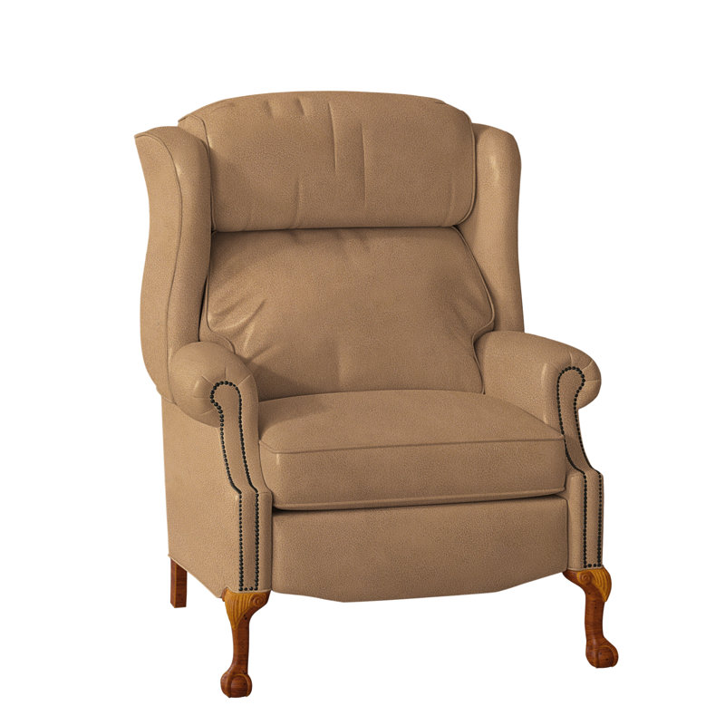 Fauteuil inclinable en cuir Maxwell, Cuir véritable Fumo Aline, Nouveaux classiques, Électrique