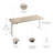 Bush Business Furniture Move 40 Series Electric Height Adjustable Standing Desk-108919412-108919409