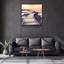 Stunning Decorative Tempered Glass Painting, 19.7 x 19.7 Inches | 100% Tempered Glass, Thickness: 0.16 Inches | UV Printing for Vibrant Colours | Perfect for Home Décor, Living Room or Office Wall Art