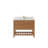 Parker Teak 42'' Single Bathroom Vanity with Quartz Top-89996092