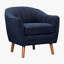 Chaise d'appoint Mid-Century Modern-1532174703