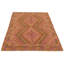 Tapis mauve noué à la main de conception unique 5 pi 0 po x 6 pi 3 po Joeray