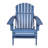 Oversized Outdoor Wooden Folding Adirondack Chair-917625449