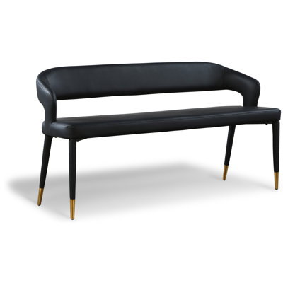 Destiny Faux Leather Bench