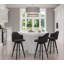 Tabouret de comptoir pivotant 26 po Tincea-70380108