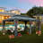 Outdoor Galvanized Steel Patio Gazebo with Double Roof-106495716-108682627