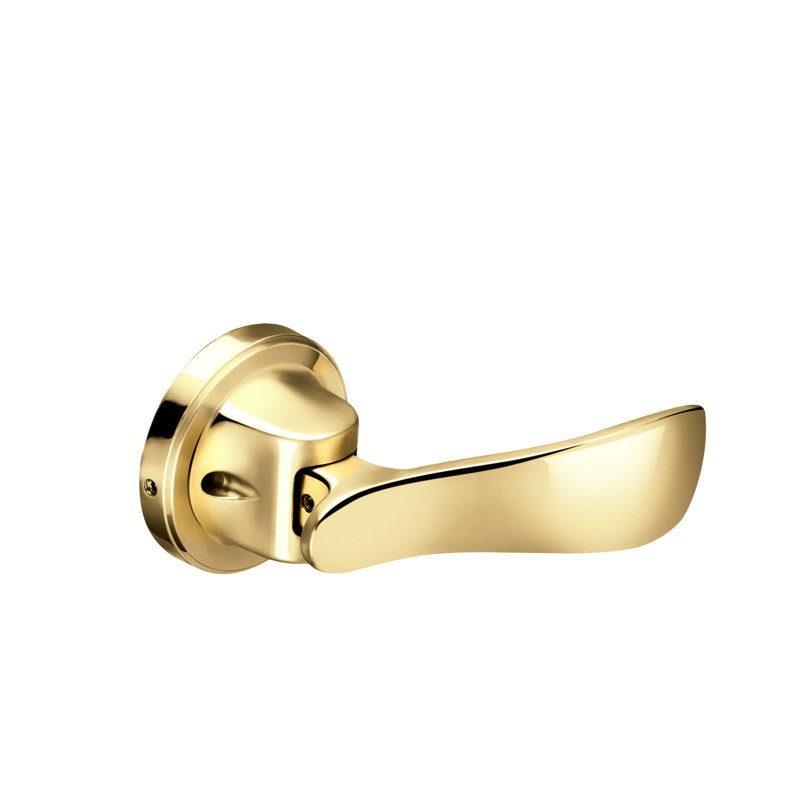 Faux verrou simple Yale Navis, Laiton brillant