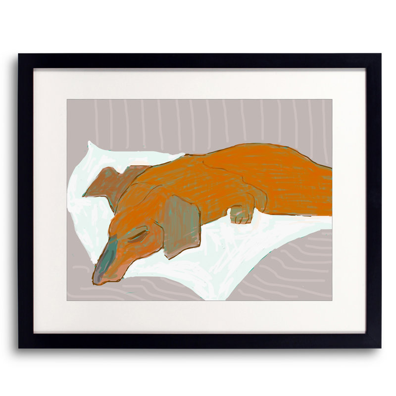 Sweet Dreams Print by Deborah Blum, Black Framed Paper, 25.25" H x 31.25" W