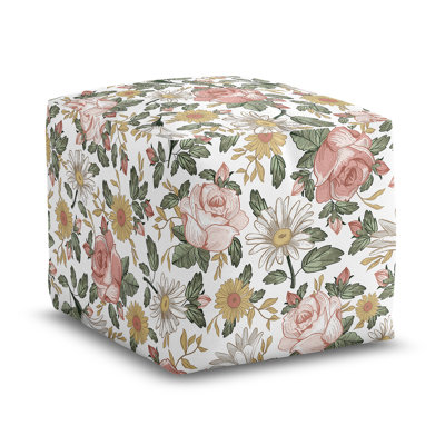Housse pour repose-pieds sans feuilles Botanical Green Leaf par Sweet Jojo Designs