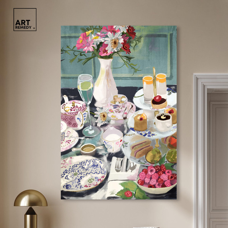Help Yourself Dessert Canvas Modern Kitchen Print, 54" x 36"
