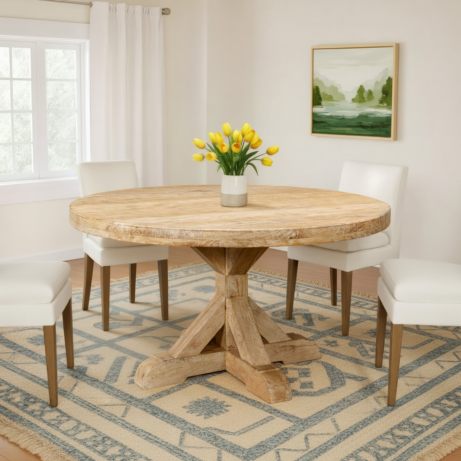 Oleski 54'' Round Dining Table