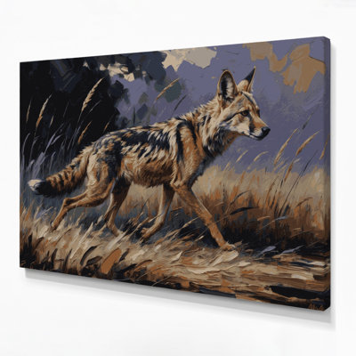 Art mural sur toile faune