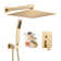 12" Rainfall Shower Head Complete Shower System with Rough-in Valve