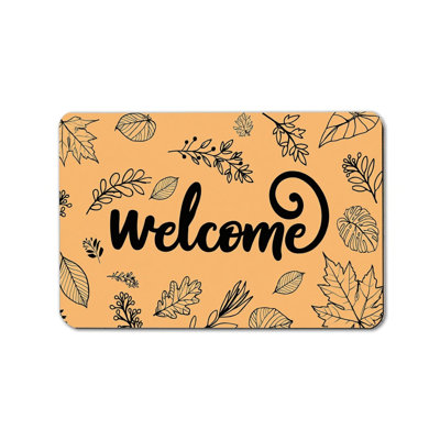 Tapis d'intérieur 24 po x 36 po Welcome Autumn