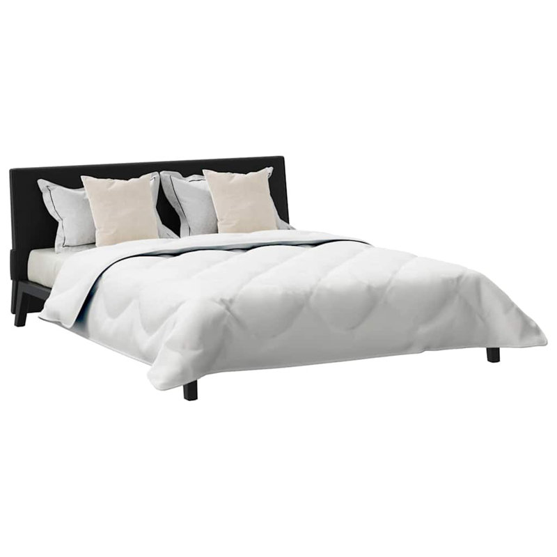 Duvet With Pillow 3 Pcs White Microfibre, 200 x 200 cm