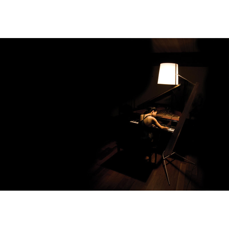 Silva Floor Lamp, Walnut
