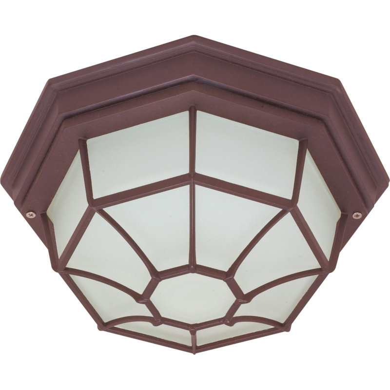 Camryn 1 - Bulb Outdoor Bulkhead Light, Incandescent, Old Bronze
