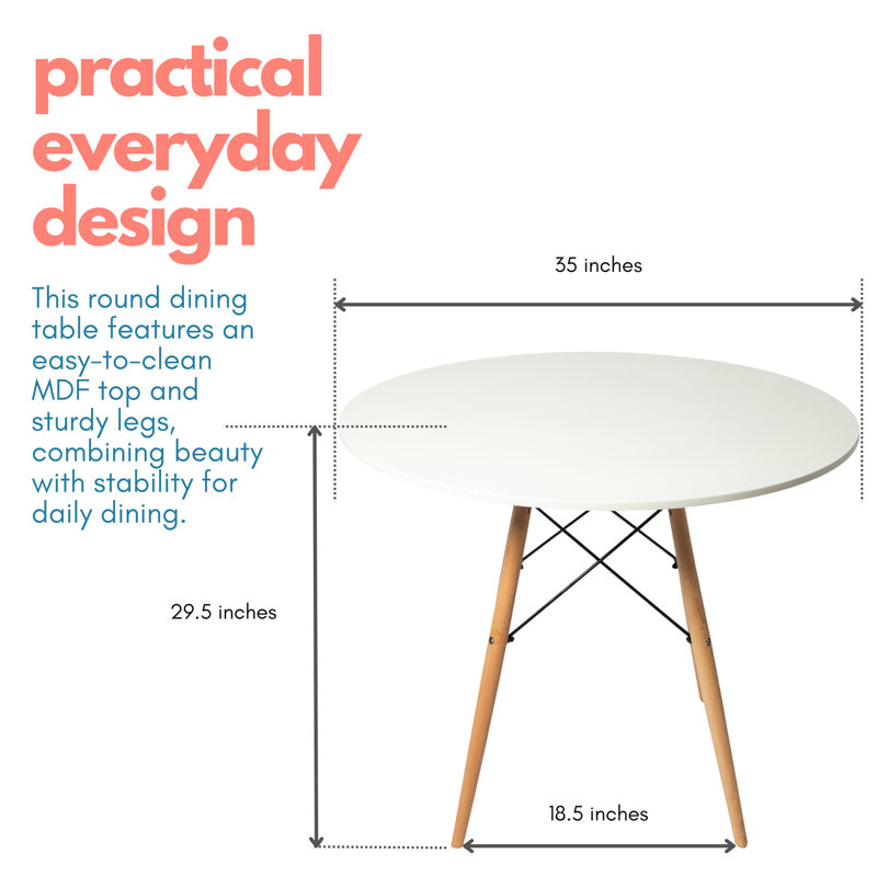 2 - Person Four Leg Dining Set