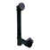 Twist and Close ABS Leg Tub Drain With 2-Hole Overflow