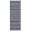 Pavillon de jardin bleu 2 pi 7 po X 7 pi 3 po Tapis intérieur / extérieur-1784298943