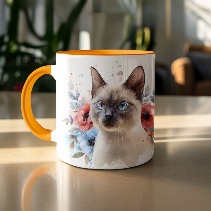 Mug, 1, Orange