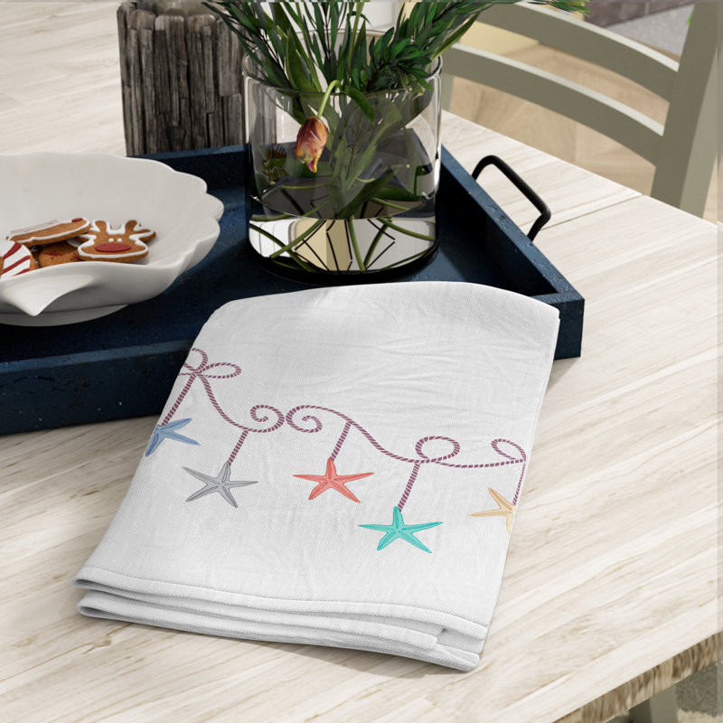 Springville Tea Towel Kitchen Towel, Purple