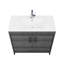 Ensemble de meuble-lavabo simple 36 po Sallisaw-947653874