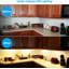 Barre d'éclairage sous l'armoire 4 lumières DEL 12 po-107132399