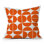 Housse et insert de coussin carré Mid Mid Century