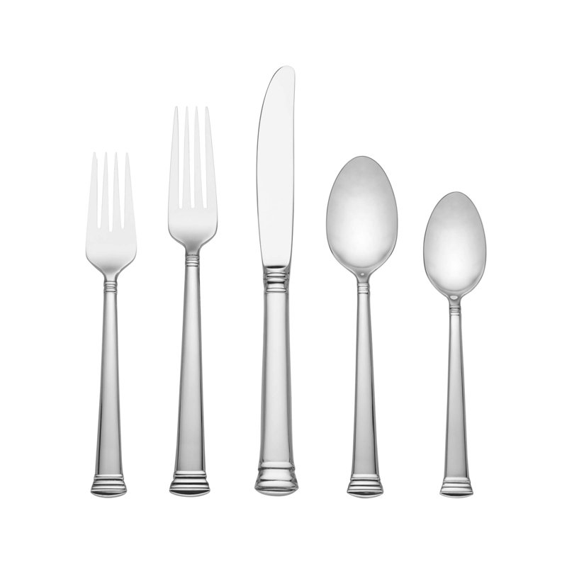 Ensemble de couverts 5 pièces Eernal, service pour 1 personne, Miroir poli