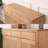 Burlywood Solid Wood Shoe Storage Bench-688435680