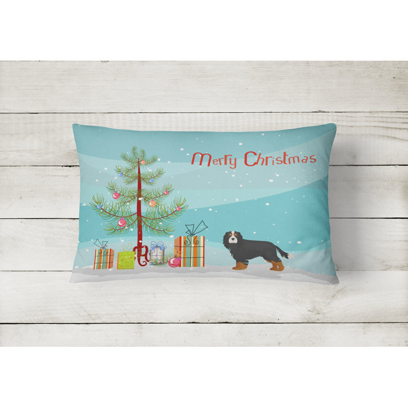 Coussin intérieur / extérieur, Épagneul Cavalier King Charles tricolore