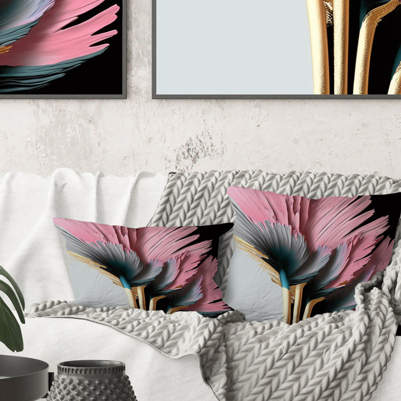Coussin décoratif imprimé Gerbera