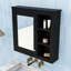 Armoire à pharmacie murale avec miroir et tablettes-2018754271