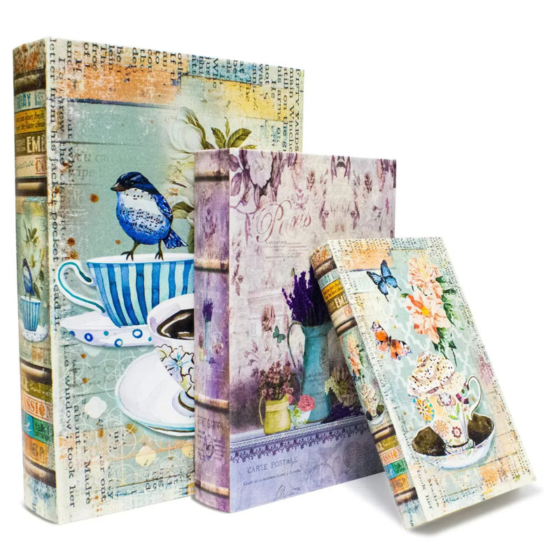 Tavin 3 Piece Decorative Box Set