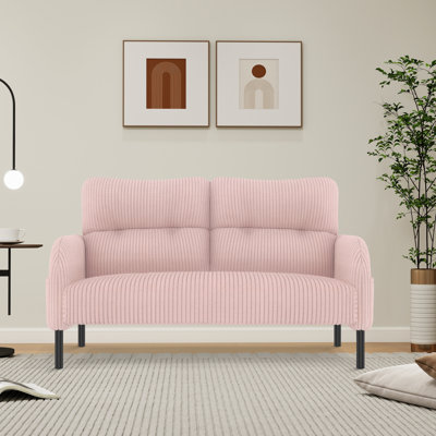 Causeuse en tissu 47 po