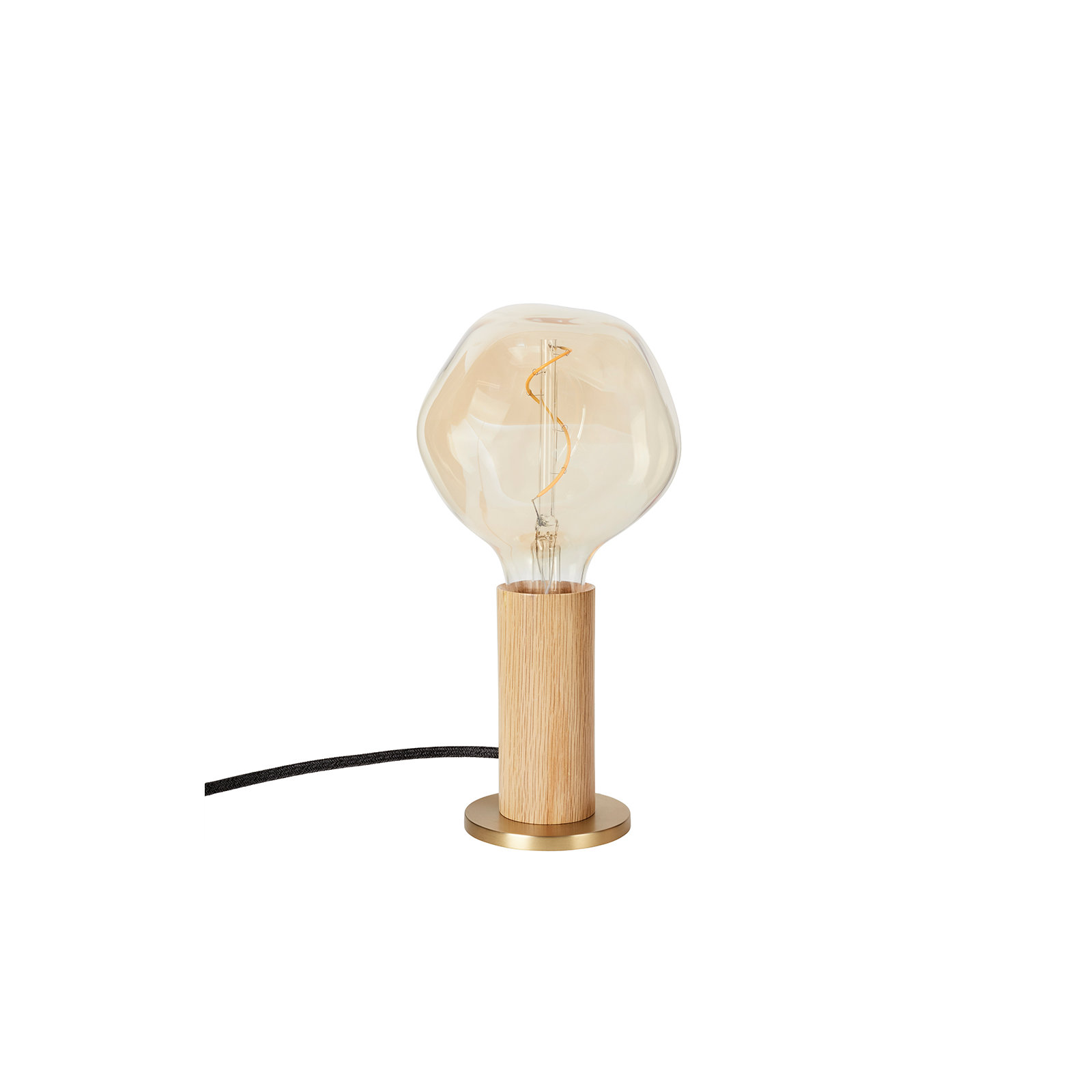 Knuckle Novelty Lamp, Oak