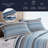MF Lightweight TOB Nautica Seersucker Blue Striped Comforter Set-98357535