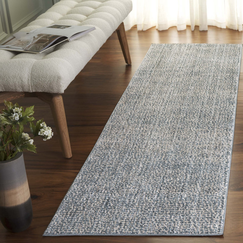 Tapis abstrait Hazel 516 Performance, Tapis de couloir 2 pi x 8 pi
