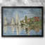 Regatta at Argenteuil-Claude Monet - Toile tendue avec châssis, 1872-2071497945-2071497946-2071497951
