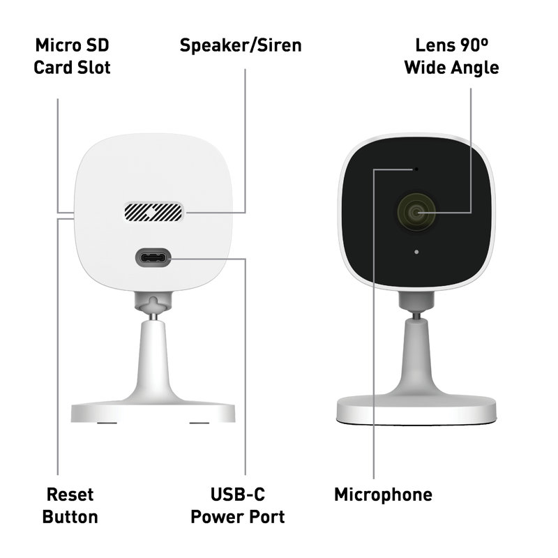  Video Doorbell W Chime Kit & Indoor Camera